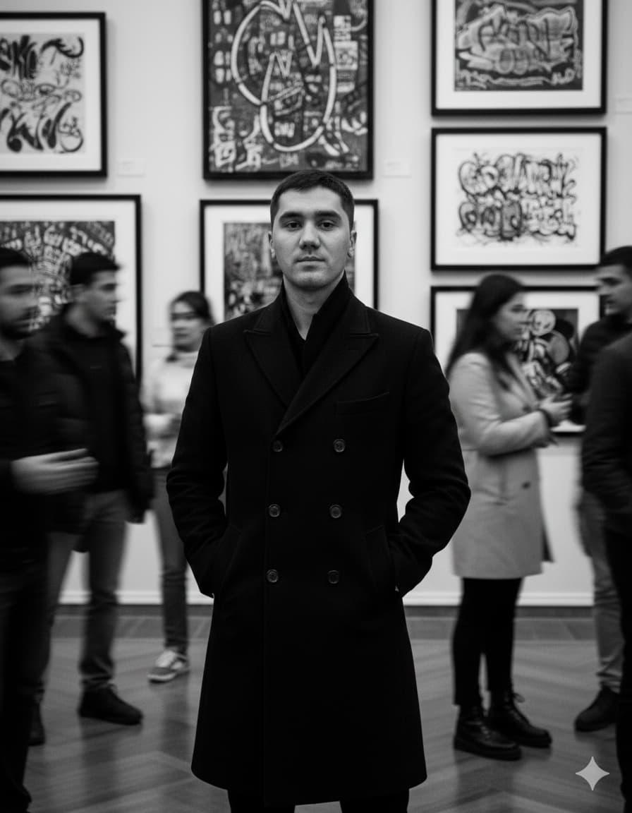 Галерея в движении по фото нейросеть