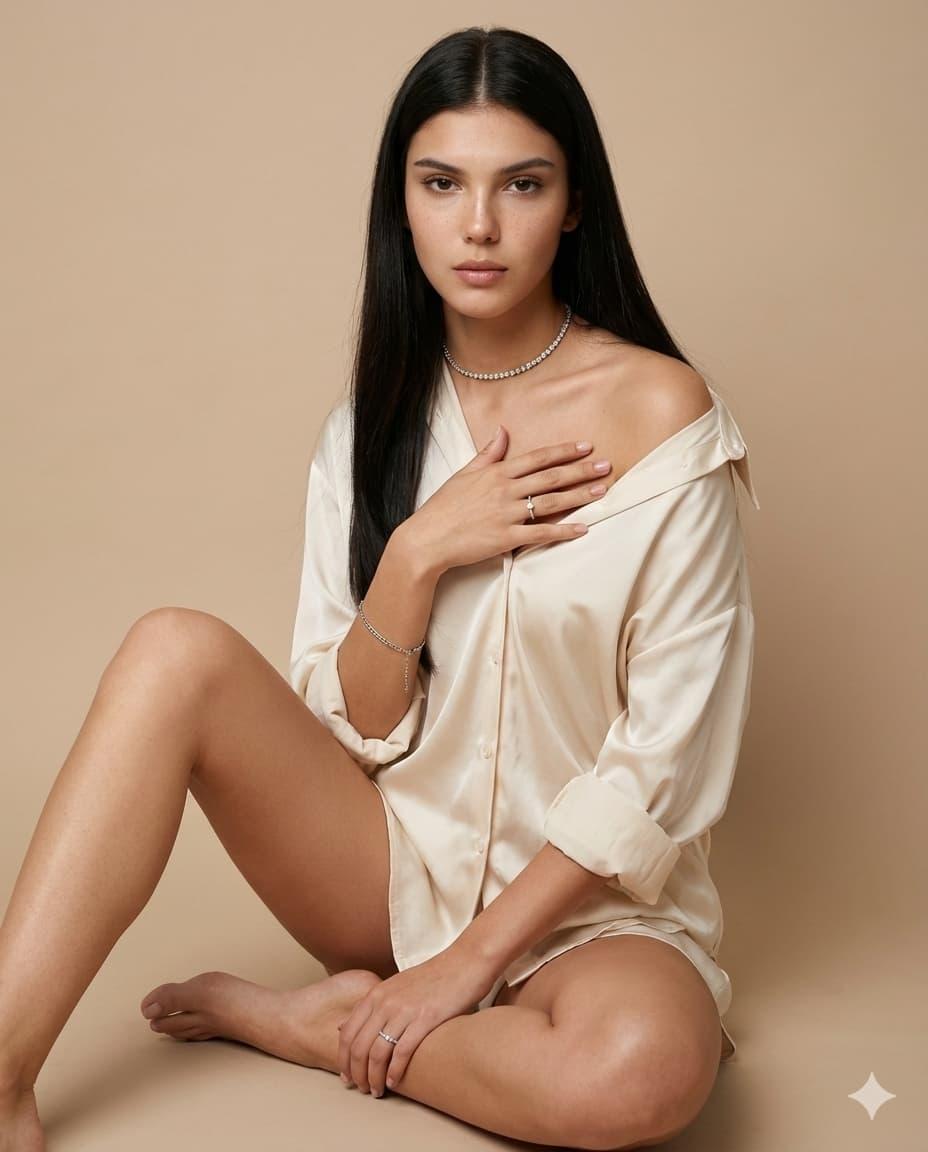 Тихая роскошь в студии по фото нейросеть